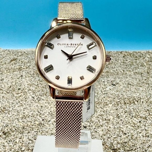 Olivia Burton Bejeweled Rose Gold Women's Watch (Ob16Bj02)